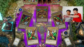 Vô vọng nhìn đối thủ múa Thần sức mạnh Exodia Yu-Gi-Oh! Master Duel