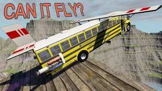 CAN THIS BUS FLY? - BeamNG.drive - Dansworth C1500 (Type-C) Front Engine Bus