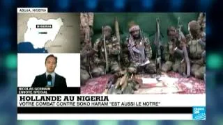 Hollande au Nigeria : votre combat contre Boko Haram "est aussi le nôtre"