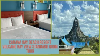 Cabana Bay Beach Resort Volcano Bay View Standard Room Tour - Universal Orlando