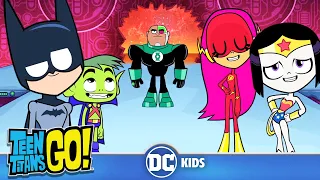 Teen Titans Go! Россия | Najlepsze momenty z Młodych Tytanów: Akcja! | DC Kids