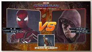 Spider-Man vs Green Goblin Final Fight with Healthbars