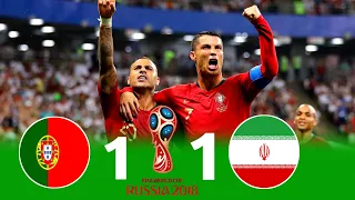 Portugal 1 × 1 Iran | 2018 World Cup Extended Highlights & All Goals HD