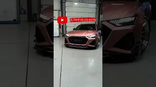 Que Perro está este Audi RS6!