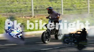 PK BikeNight 13.6.2020 (poliisit pysäyttää 2 kertaa)