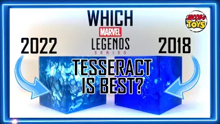 Which Marvel Legends Tesseract is best? 2018 or 2022? | Side by Side review | Jacobs Toys | MCU