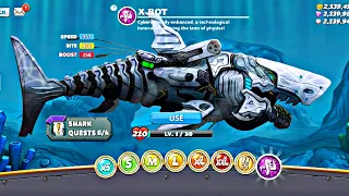 Hungry Shark World New Shark - New X Bot Shark By Fan Made - Hungry Shark New Shark 2024 All Sharks