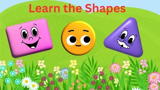 Learn the Shapes - Babies - Toddlers - Preschoolers - Educational Video