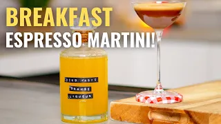 The BREAKFAST ESPRESSO MARTINI: For The First Time Ever?! ☕️🍊