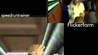 Goldeneye 007 Agent Race 1 - speedruntrainer vs. Flickerform (With Skype Call)