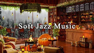 Smooth Jazz Music at Cozy Coffee Shop Ambience ☕ Relaxing Jazz Instrumental Music for Studying, Work
