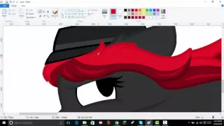 Speedpaint Ms paint- The Race (Oc Request)