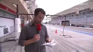 Bahrain test 2, day 1 - Ted's notebook