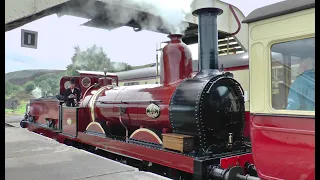 The UK's oldest working standard gauge steam locomotive, at the Pontypool & Blaenavon Railway.