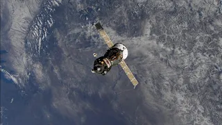 Soyuz MS-18 Undocking from International Space Station