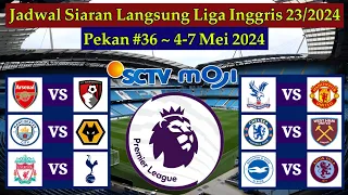 Jadwal Liga Inggris Live SCTV - Manchester City vs Wolverhampton - EPL 2023/2024 Pekan 26