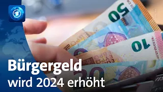 Bürgergeld: Regelsatz steigt 2024 von 502 auf 563 Euro pro Monat