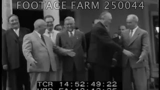 1955 - Moscow, Adenauer German State Visit - 250044-07 | Footage Farm Ltd