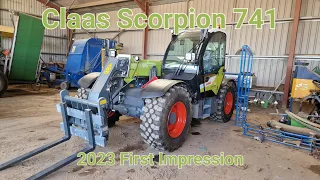 Claas Scorpion 741 2023 First Impression