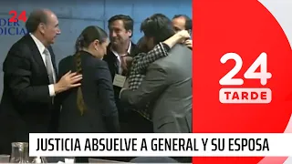 Lavado de activos: justicia absuelve a general (r) Fuente-Alba y su esposa | 24 Horas TVN Chile