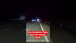 Ein schockierendes Video was mir zugeschickt wurde. #lkwfahrer #germantruckdriver #dashcam