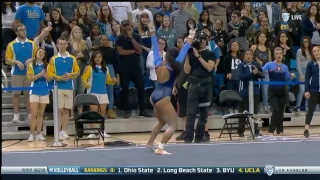 Angi Cipra Floor 2017 UCLA vs Stanford 9.825