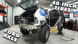 Solid Axle Swapping an X5! | Built by Mike ULTRA X5