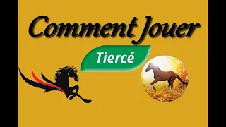 COMMENT JOUER AU TIERCE PMU