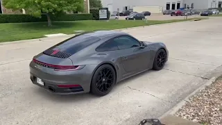 Unleashing the Beast, Porsche 992 Carrera 3.0L Turbo with Top Speed Center X-Pipe Exhaust