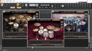 ToonTrack - EZDrummer 2 - Best Rock Drums Libraries ( Rock! - Rock Solid - Vintage Rock ) Demo