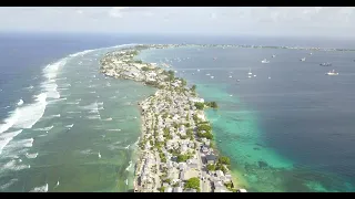 Drone (Aerial) video of  Majuro Atoll, Republic of the Marshall Islands