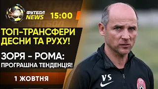 Зоря - Рома: після матчу. Хто очолить Минай? Передгольова Ярмоленка, ЕКСКЛЮЗИВ Сича / Футбол NEWS