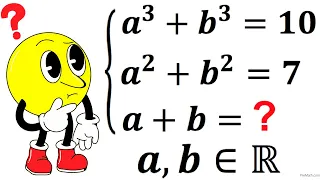 Mathematical Olympiad | Solve and Check for a+b | Math Olympiad Preparation