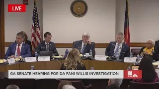 Receipts shown in Georgia Senate hearing show trips between DA Fani Willis and special prosecutor