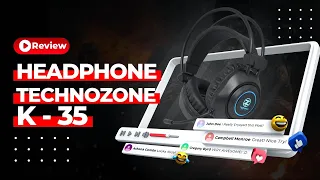 Techno Zone K 35 Gaming Headphone