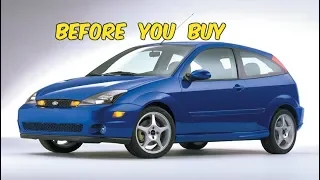 Watch This BEFORE You Buy a Ford Focus SVT!