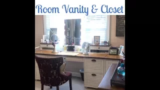 Room, Vanity and Closet Tour | 2018 | LisaSz09