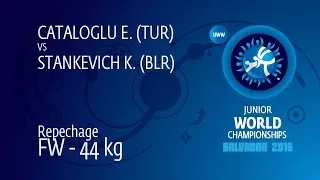 Repechage FW - 44 kg: K. STANKEVICH (BLR) df. E. CATALOGLU (TUR) by TF, 10-0