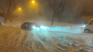 Владивосток Метель 30 Ноября 2021 (Vladivostok Snow Storm 30 November 2021) - 3.