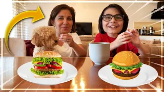 MY MOTHER WITH REAL EAT ETC FAKE EAT the Snatch ( CHALLENGE )
