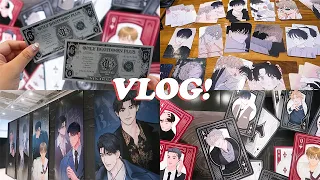 JMEESHOP The First BOMTOON Pop-up store 🎲🎰 Korean BL Webtoons VLOG