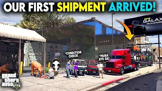 Michael and Saqib Brought their First SHIPMENT - Ravi Pickup truck - (Mandi Series S04) - GTA 5 Mods