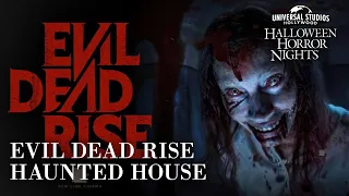 Evil Dead Rise Haunted House POV Walkthrough Halloween Horror Nights Universal Studios Hollywood