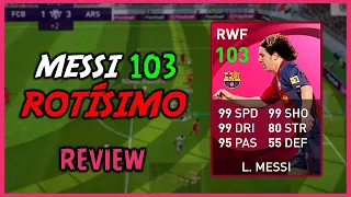 MESSI ICONIC de 103 ESTÁ ROTÍSIMO *Review* - PES 2021 Mobile - Rabanillo