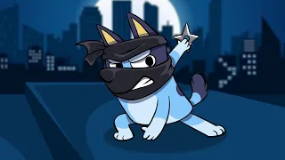 Ninja Bluey | Drawing Process