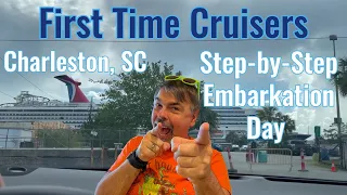 Carnival Sunshine - Port of Charleston - Step by Step Embarkation 2022