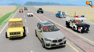 СВОЙ СРЕДИ ЧУЖИХ! ШАШКИ СРЕДИ ЛЕГО МАШИН | BeamNG.drive