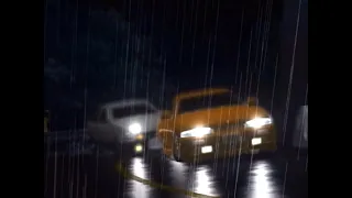 Initial d Night of fire scene AE86 vs Silvia S14 (SUB)