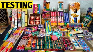 Testing Diwali Crackers 2020 | Cracker Stash | Crackers Testing | Diwali 2020 | Crackers Testing