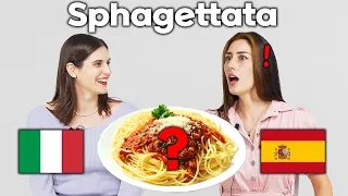 Spanish Guess Weird ITALIAN Words!!